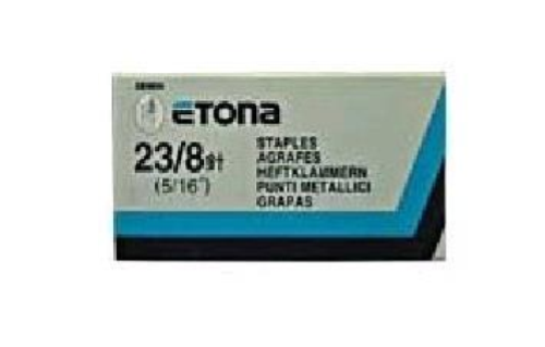 ETONA SERIE 23/8 MM PUNTI ACCIAIO CONFEZIONE 10X1.000 PUNTI